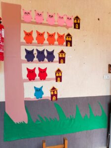 صور ..."فريق الفرحة " .. مجمع مدارس الشبان ببنها يستعد لاستقبال العام الدراسي