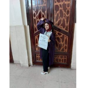 ملييون مبروووك تفوق ملك ياسر عبد العال حجاب