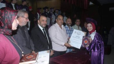 ملييون مبروووك تفوق ملك ياسر عبد العال حجاب