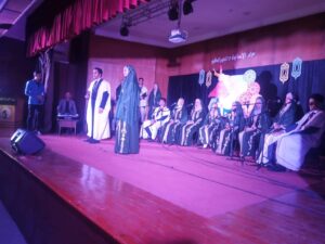 "مولد المصطفى والنصر العظيم" احتفالية في الشبان العالمية بالقليوبية