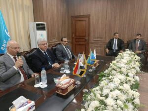 صور - وزير التعليم العالي يوضح تفاصيل النظام الدراسي بالجامعة الأهلية بالعبور