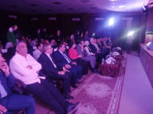 "مولد المصطفى والنصر العظيم" احتفالية في الشبان العالمية بالقليوبية