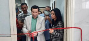 صور - افتتاح معمل ترميم النحت المعماري بكلية الفنون التطبيقية ببنها