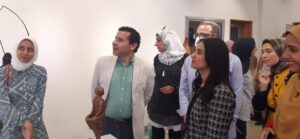 صور - " تطبيقية بنها" تفتتح معرضها الأول لقسم النحت بعنوان " الفن حياة" 