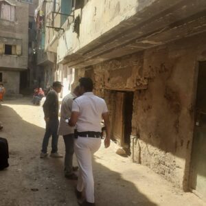 دون خسائر بشرية .. سقوط سقف منزل بشبرا الخيمة - صور