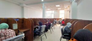 حقوق بنها تطلق أول اختبار إلكتروني