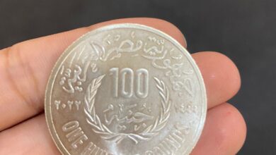 المالية تطرح عملة 100 جنيه معدن "تذكارية" في قمة المناخ المالية تطرح عملة 100 جنيه معدن "تذكارية" في قمة المناخ