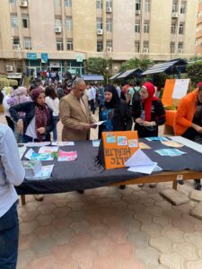 صور .. احتفالًا باليوم العالمي لمرضى السكر .. طب بنها تنظم ندوة للتوعية بالمرض