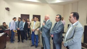 صور - انطلاق إشارة بدء موسم زراعة القمح في كلية الزراعة بمشتهر