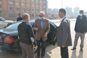 محافظ القليوبية يتابع أعمال النظافة بمحور الخصوص ومحور شركات البترول