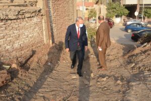 صور - محافظ القليوبية يتابع سير أعمال المشروعات الخدمية الجاري تنفيذها بمدينة بنها