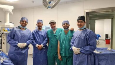 إجراء أول عملية جراحية باستخدام المنظار الجراحي للعمود الفقري بمستشفى جامعة بنها إجراء أول عملية جراحية باستخدام المنظار الجراحي للعمود الفقري بمستشفى جامعة بنها
