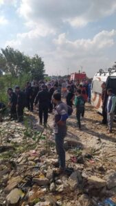 بينهم أطفال .. 16 غريقًا إثر انقلاب ميني باص في ترعة بالدقهلية