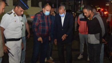 محافظ القليوبية يتفقد أعمال الرصف النهائية لشارع المرور والشارع خلف شرطة النجدة بمدينة بنها