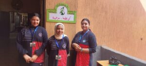 بمسرحية ولافتات ارشادية شبان بنها تواصل التوعية بقضايا المناخ