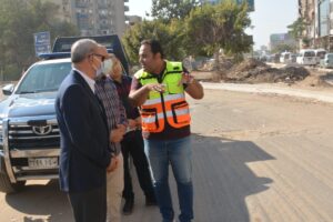 محافظ القليوبية يتابع المشروعات الجاري تنفيذها بمدن بنها وكفر شكر