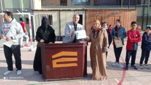 شبان بنها تكرم المبدعين من معلميها 