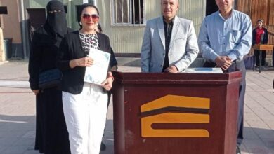 الشبان العالمي ببنها للمعلمة سارة "  شكرا " 
