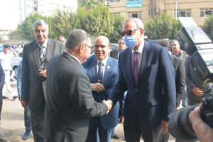 محافظ القليوبية ومساعد وزير العدل يفتتحان مكتب توثيق نادي القضاة بمدينة بنها