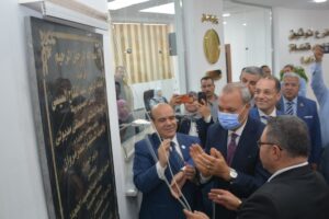محافظ القليوبية ومساعد وزير العدل يفتتحان مكتب توثيق نادي القضاة بمدينة بنها