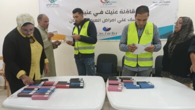 التحالف الوطني ينظم قافلة ستر وعافية لأهالي قرية كفر شبين بالقليوبية