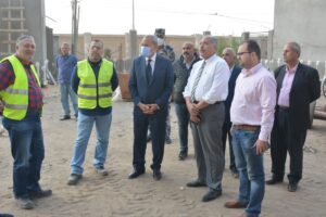 محافظ القليوبية يتفقد أعمال إنشاءات مستشفى طوخ المركزي