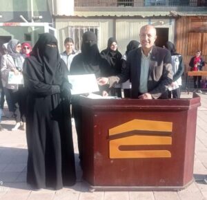 شبان بنها تستمر في تكريم معلميها 