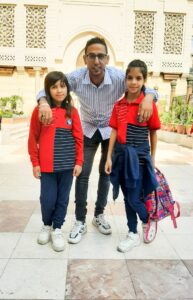 أبناء شبان  بنها داخل متحف الفن الاسلامي