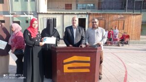 شبان بنها العالمية تكرم مبدعين الديكور بالمجمع