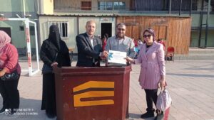 شبان بنها العالمية تكرم مبدعين الديكور بالمجمع