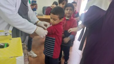 شبان بنها تبدا حملة تطعيم تطعيم ضد مرض  الحمى الشوكية