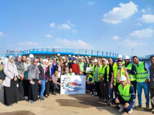 صور - حصول محطة معالجة سسل بالقليوبية على شهادة Tsm الدولية