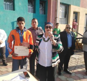 تعليم القليوبية تكرم الطالب الحاصل على المركز الأول عالميا بالبرتغال