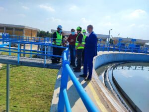 صور - حصول محطة معالجة سسل بالقليوبية على شهادة Tsm الدولية