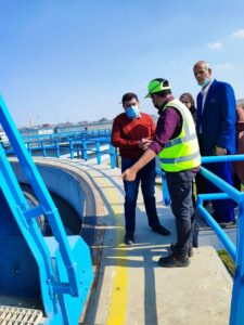 صور - حصول محطة معالجة سسل بالقليوبية على شهادة Tsm الدولية