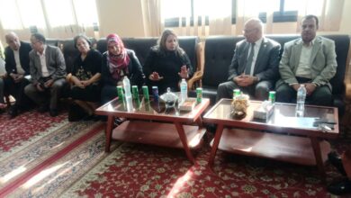 زيارة فريق من وحدة الجودة والاعتماد لكلية التربية بجامعة بنها