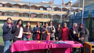 استكمالًا للوعي الأثري .. تصميم زينة فرعونية بشبان بنها