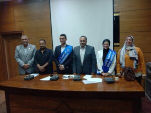 جامعة بنها تكرم الطلاب والطالبات الفائزين في مسابقة الطالب المثالي