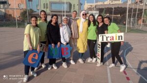 "الدراسة معانا متعة" ... اذاعة باللغة الانجليزية بشبان بنها