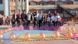 فيروز وانور وجدي في عيد الطفولة بشبان بنها 