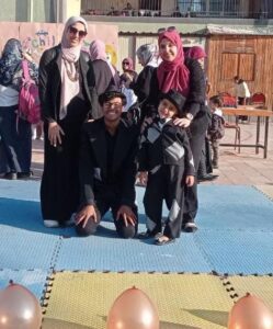 فيروز وانور وجدي في عيد الطفولة بشبان بنها 