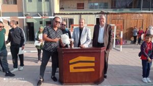 مجمع مدارس الشبان ببنها يكرم  اسرة الرياضة 