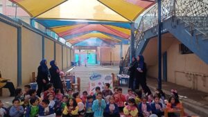 شبان بنها تنظم Colors day للاطفال