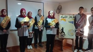 ""الشبان" تبدع في مسابقة إدارة بنها التعليميه للاذاعة المدرسية