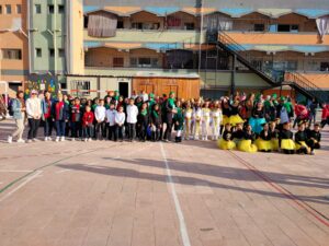 بلغة الاشارة شبان بنها تنظم اذاعة مدرسية مميزة