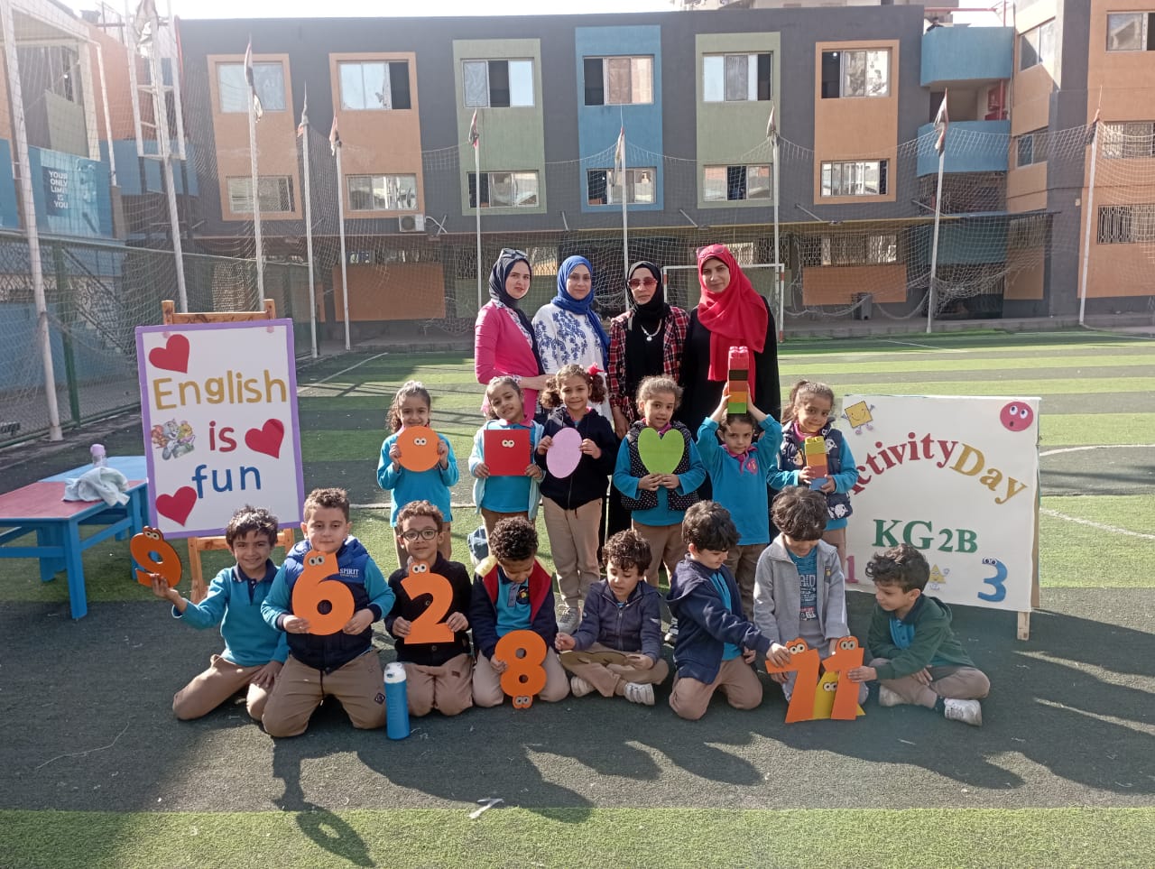 شبان بنها تنظم تعليمي ترفيهي بعنوان "activity Day"