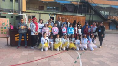 شبان بنها تنظم اذاعة مدرسية حول التكنولوجيا والحاسب الالي 