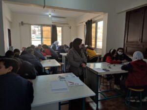 شبان بنها تنظم ماراثون مسابقه اوئل الطلبه