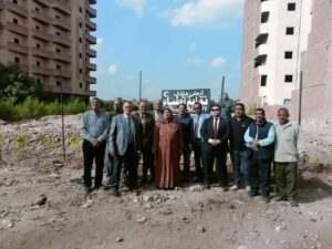وضع حجر أساس نادي نقابة اطباء القليوبية الجديد ببنها