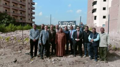 وضع حجر أساس نادي نقابة اطباء القليوبية الجديد ببنها